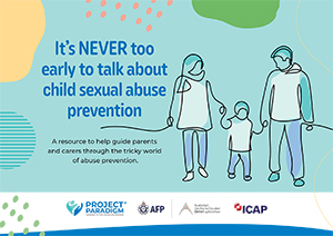 It's NEVER too early to talk about child sexual abuse prevention